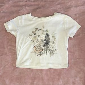 Cropped Garage Tee ♡ Size XS